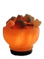 Соляная лампа Wonder Life “Огненная ваза”/ Zenet Чаша с кристаллами (ZET-119)